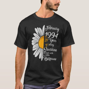 Fevereiro Meninas 1994 Camisa 29 Presentes de Aniv