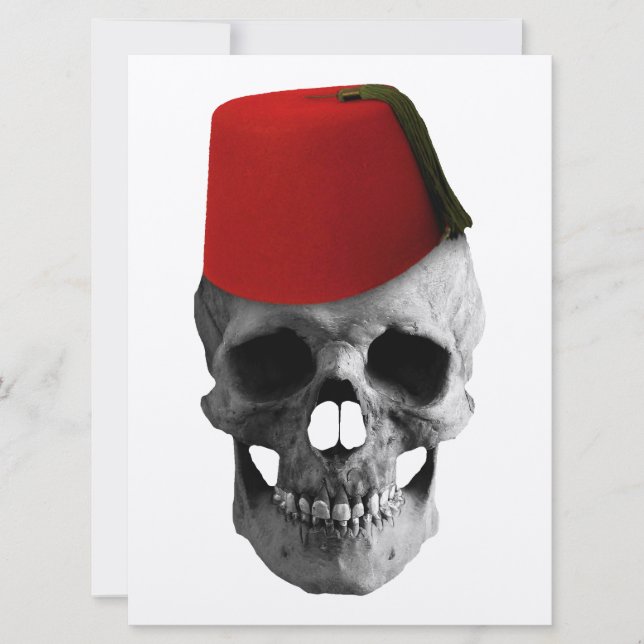 Fez do Effendi: Um Conto Egípcio de uma Caveira (Frente)