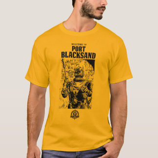 FFF6 Bem-vindo à camiseta Port Blacksand