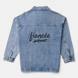 Fiancée Denim Jaqueta black