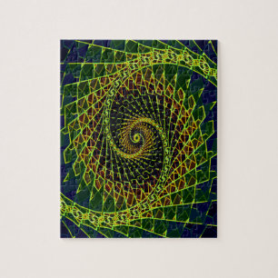 Fibonacci coloriu, quebra-cabeça