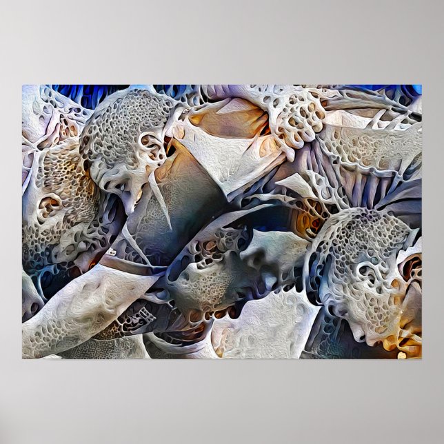 Fibra de Rugby - Impressão de pintura de Rugby (Frente)