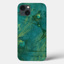 Fibras verdes abstrato