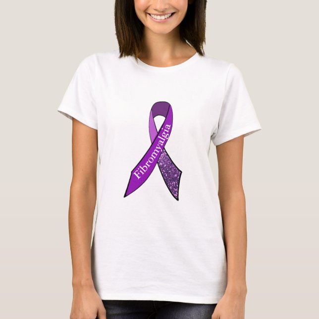 Fibromialgia Roxa Camisa (Frente)