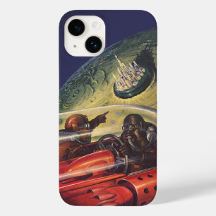 Ficção científica do vintage, cidade futurista