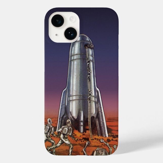 Ficção Científica Vintage, Astronautas Besouro Ali (Verso)