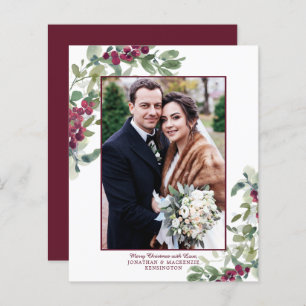 Ficha de Natal de BUDGET Burgundy