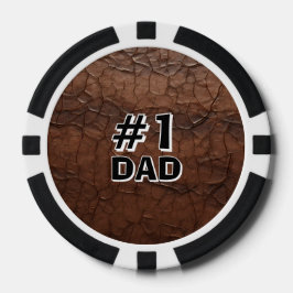 Fichas De Poker #1 Dad Leather-look