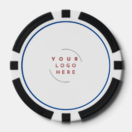 Fichas De Poker Cartão de visita de chip de pôquer de logotipo per