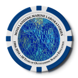 Fichas De Poker Chips Poker: 50º Aniversário da MLML (globo)