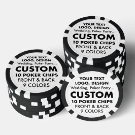 Fichas De Poker Chipsets personalizados do casino de pôquer da FES