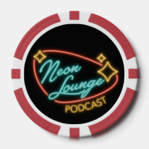 Estojo para telefone com logotipo do Neon Lounge