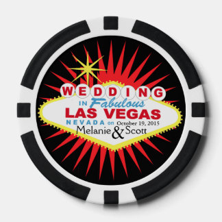 Fichas De Poker Las Vegas Wedding Casino Chip