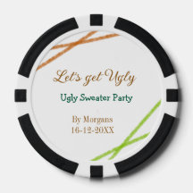 Let's get ugly Christmas ugly sweater Partyorange 