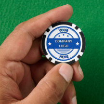 NOVO! Chips Poker - Preto - Personalizado