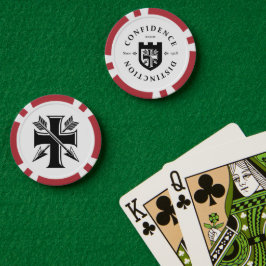 Fichas De Poker Série Cavaleiro Vintage GEUEE