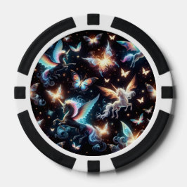 Fichas De Poker Sonhos de Unicórnio