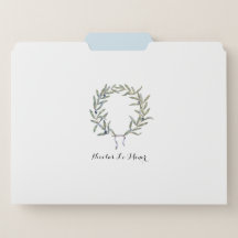 Coroa verde-oliva - personalize-a com seu nome!