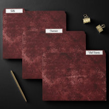 Velvety Henna Damask | Grunge vermelhos