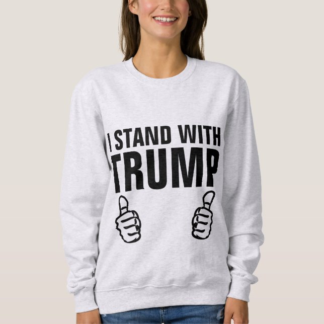 FICO COM A DONALD TRUMP T-shirts (Frente)
