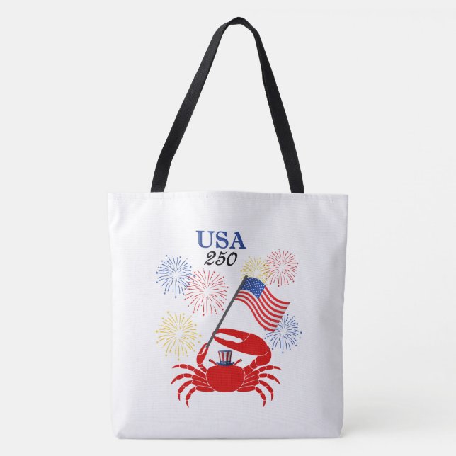 Fiddler's Fourth Tote Bag (select a style & size) (Frente)