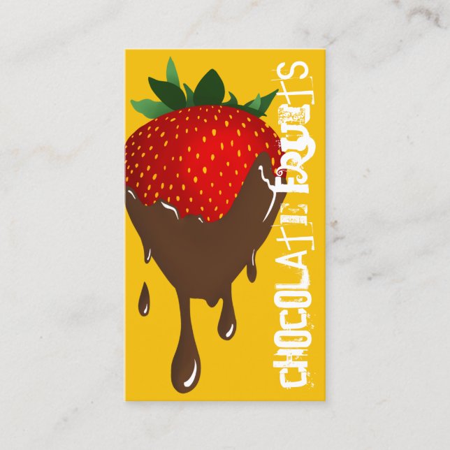 fidelidade ao grunge de morango de chocolate (Frente)