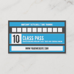 Fidelidade Cartão da passagem da classe do cartão de visita