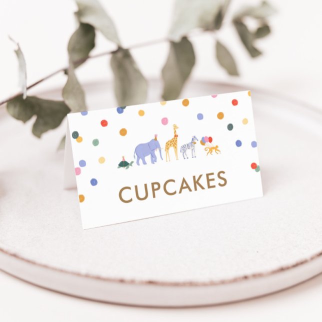 Fidelidade Cartão de Festa de aniversário de Animais da Festa (Criador carregado)