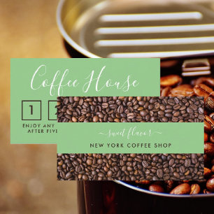 Fidelidade Cartão de Lealdade Compre Café - Fita De Bean Café
