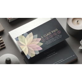 Fidelidade Cartão de Lealdade de Classe de Instrutor de Medit