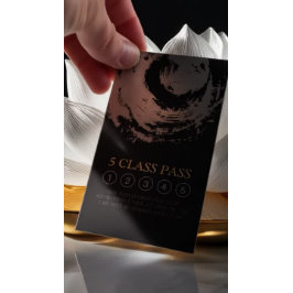 Fidelidade Cartão de Lealdade de Classe de Instrutor de Medit