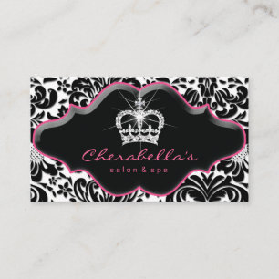 Fidelidade Cartão de Lealdade de Damasco Floral da Princesa
