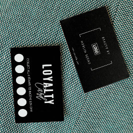 Fidelidade Cartão de Lealdade de Script Spa de Bela Clássica 