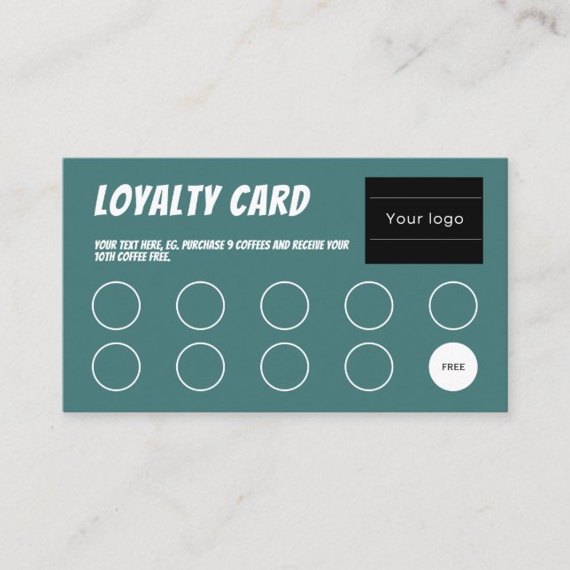 Fidelidade Cartão de lealdade, diversão em banda desenhada, v (Frente)