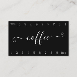 Fidelidade Cartão de Pagamento de Lealdade de Número Duplo Bl