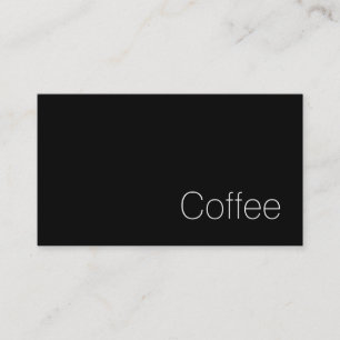 Fidelidade Cartão de Pagamento Simples de Café de Lealdade