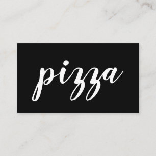 Fidelidade cartão de perfurador da lealdade da pizza