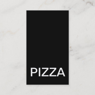 Fidelidade cartão de perfurador da pizza