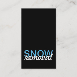 Fidelidade cartão de perfurador da remoção de neve