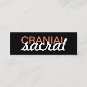 Fidelidade cartão de perfurador sacral craniano da massagem