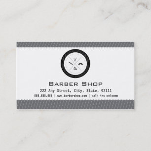 Fidelidade Cartão de visita da barbearia