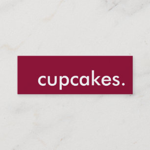 Fidelidade cupcakes. cartão de perfurador da lealdade