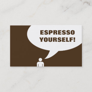 Fidelidade espresse seu cartão pontilhado de café