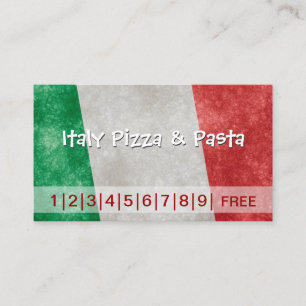 Fidelidade Itália Pizza & Pasta - Cartão de Pagamento de Fide