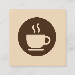 Fidelidade ☕ moderno café Compre lealdade e Cartão de visita