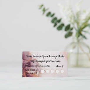 Fidelidade Spa, Massagem, Salão, Cartão de Saceração de Leald