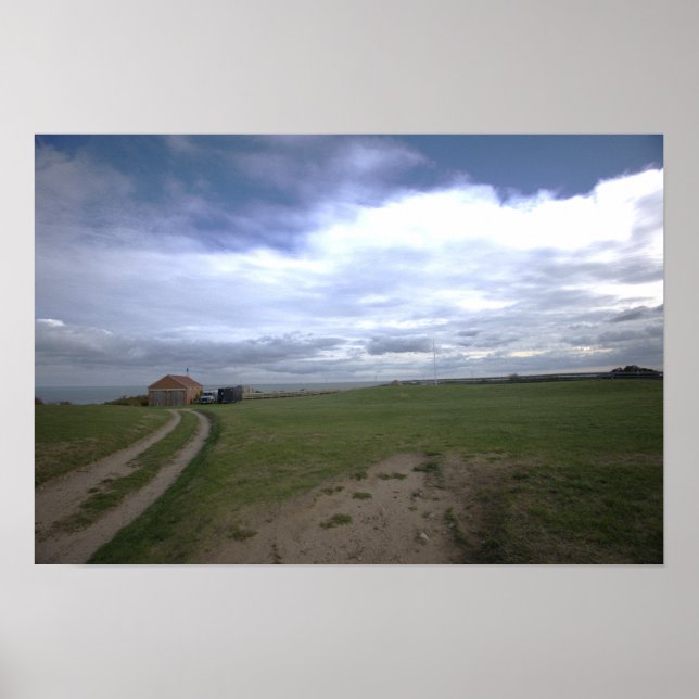 Field in Rhode Island Poster (Frente)