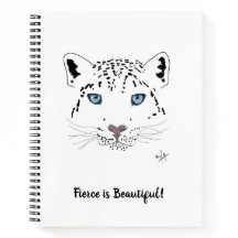 Fierce é Linda Leopardo da Neve