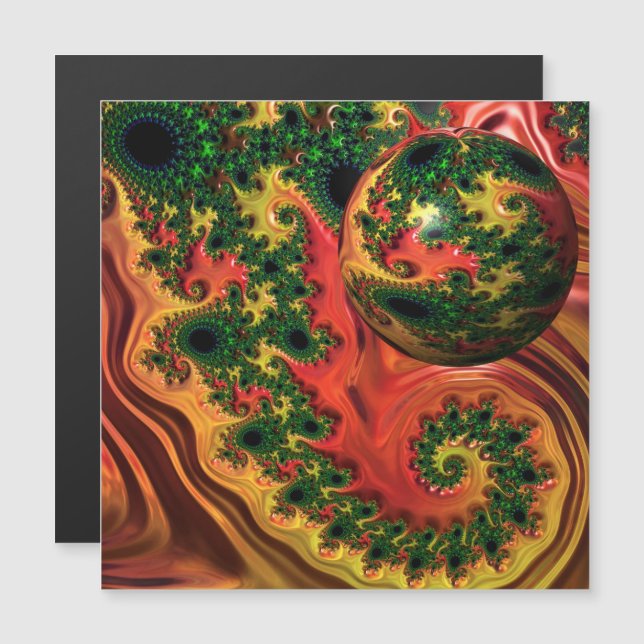 Fiery Elegance - Um estudo no cartão de complexida (Frente/Verso)