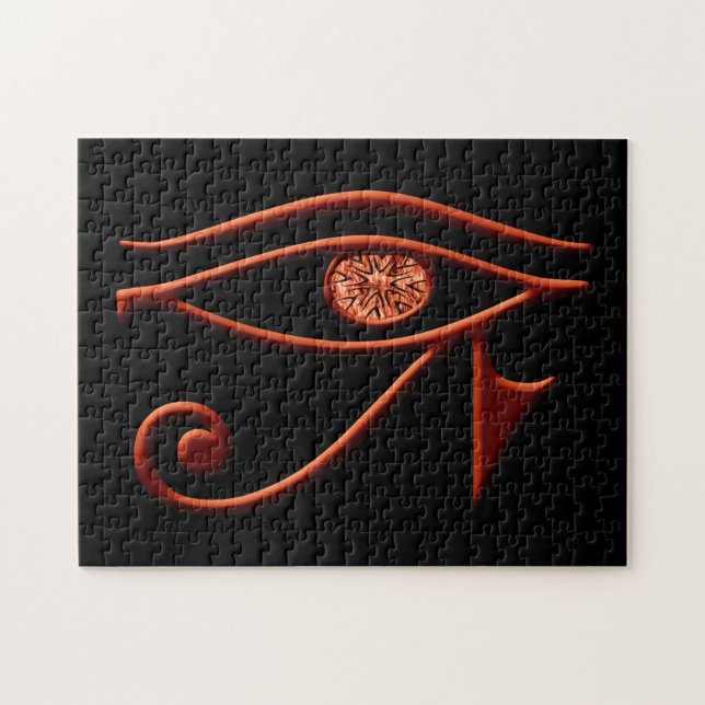 Fiery Eye of Horus Quebra-cabeça (Horizontal)